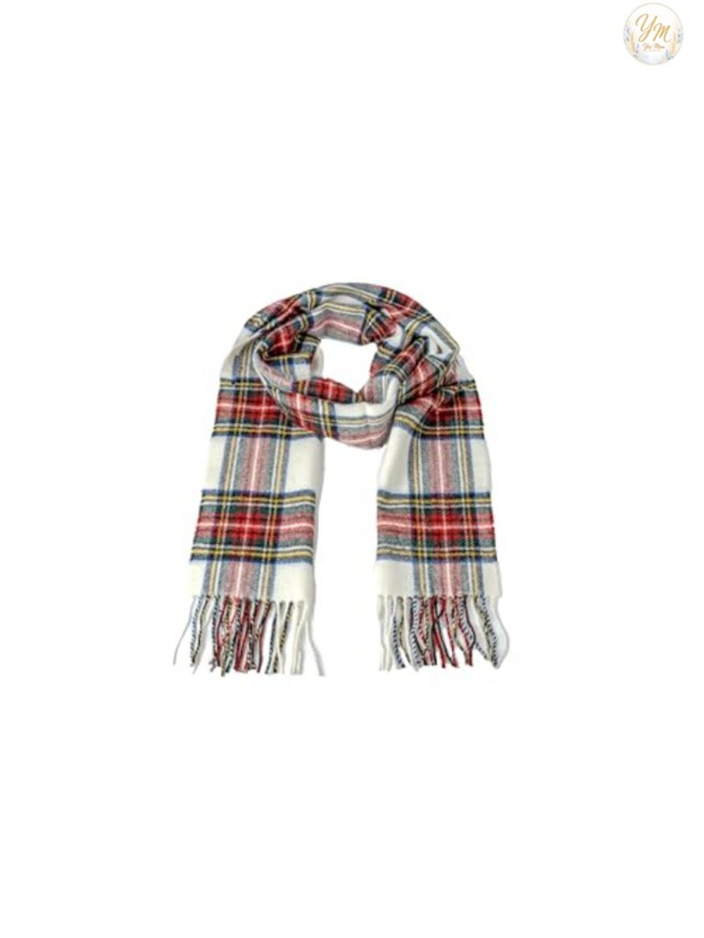 100% Lambswool Tartan Plaid Scottish Scarf Winter Wrap